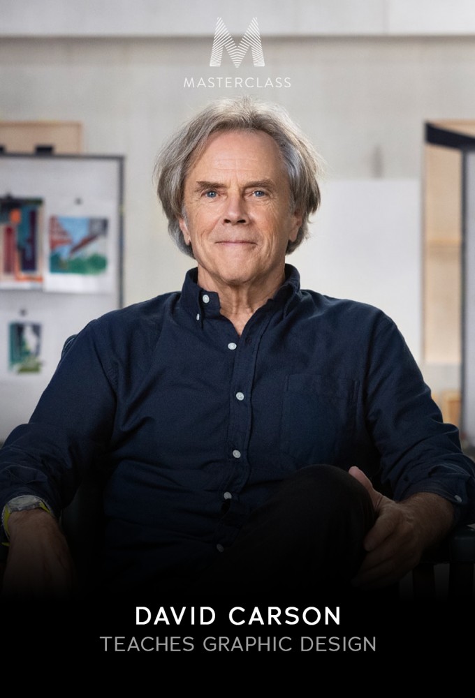 MasterClass David Carson Teaches Graphic Design - Season 1 [409487] (A1751665152) [[Masterclass Series]] --Plex--